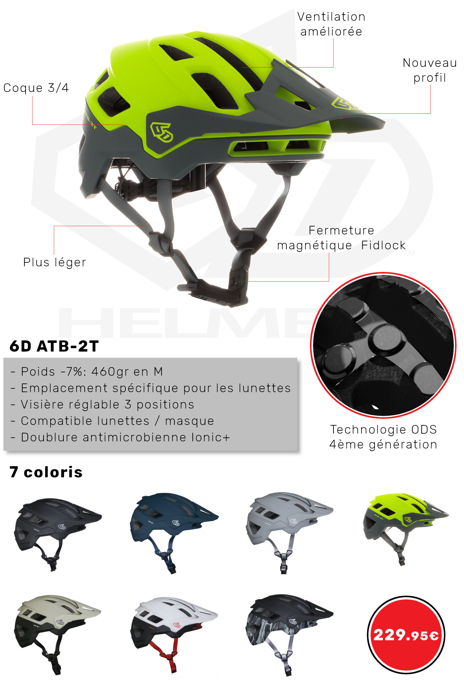 Casque VTT 6D ATB-2T