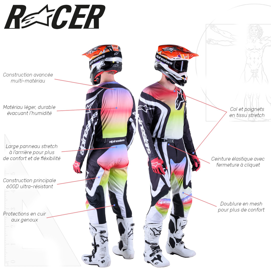 Equipement de Motocross Alpinestars Racer 2023