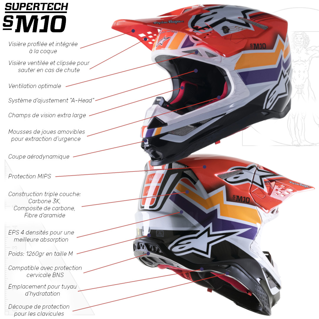 Casque Alpinestars SM10