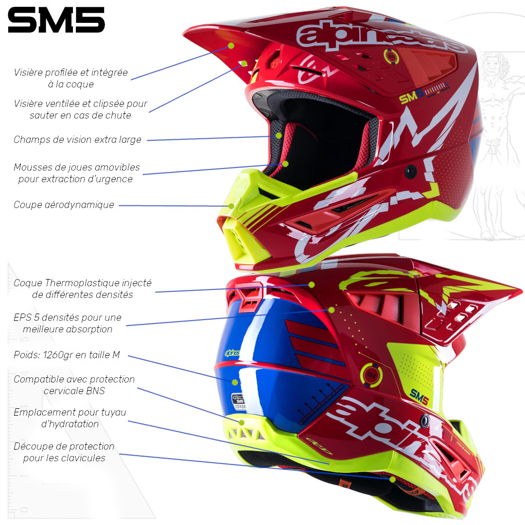 Casque Alpinestars SM5