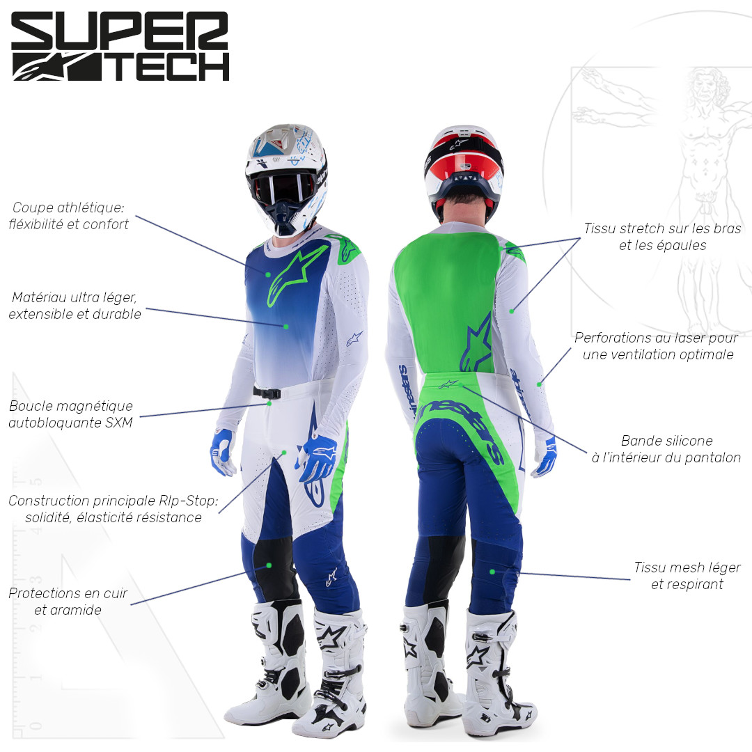 Equipement de Motocross Alpinestars Supertech 2023