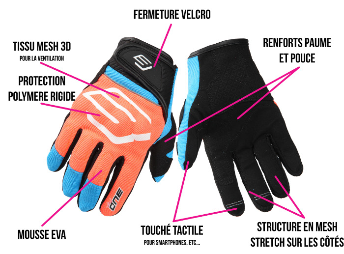 Gants Bud Racing Supermoto