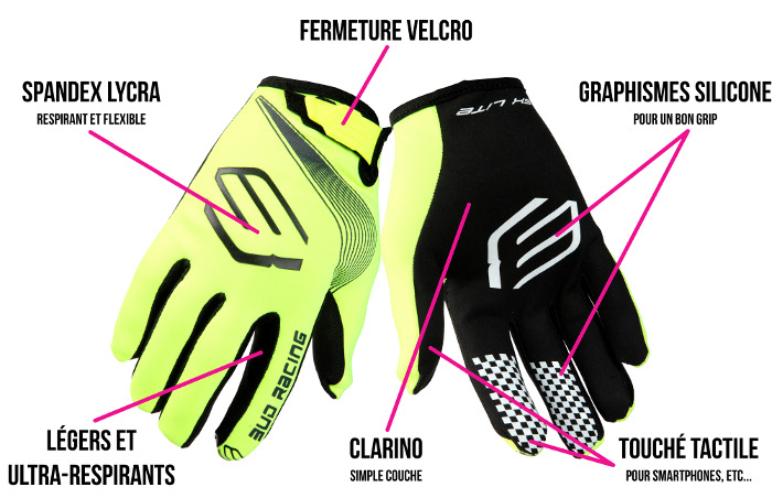 Gants Bud racing SX Lite